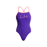 Funkita - Purple Punch - Ladies Tie Me Tight One Piece
