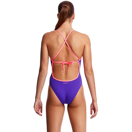 Funkita - Purple Punch - Ladies Tie Me Tight One Piece