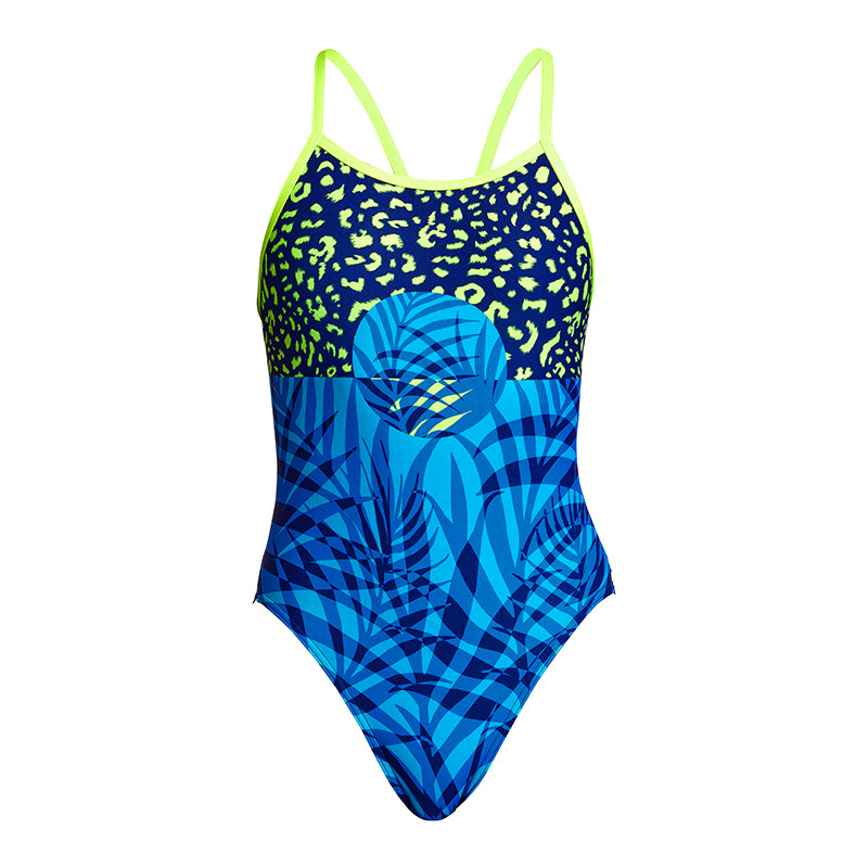 Funkita - Purry Palm - Girls Single Strap One Piece
