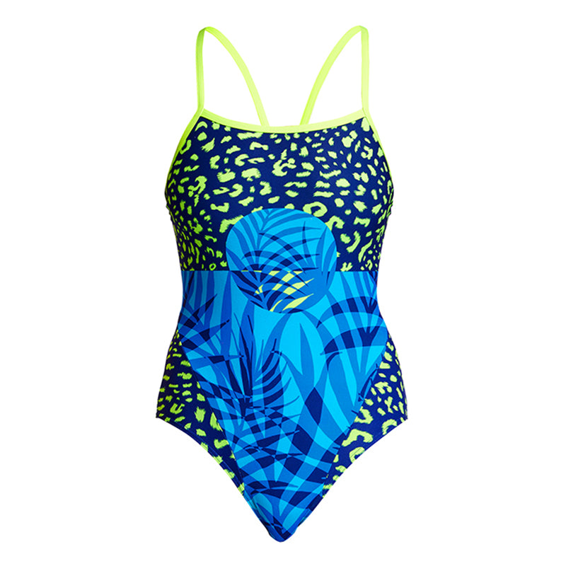 Funkita - Purry Palm - Ladies Single Strap One Piece