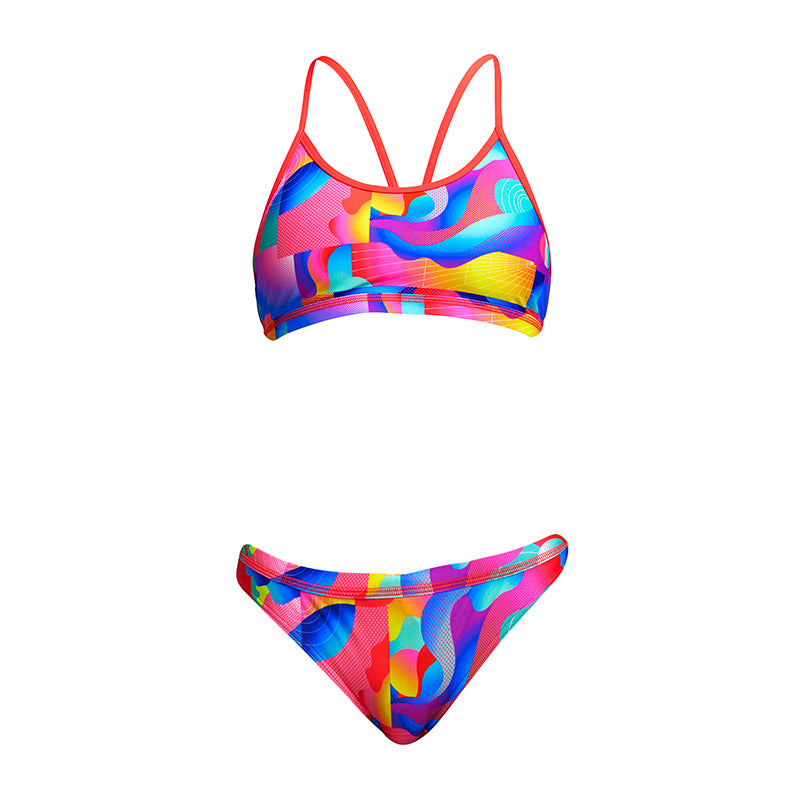 Funkita - Radar Rage - Girls Racerback Two Piece
