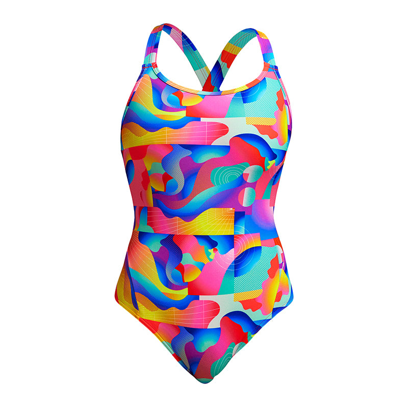 Funkita - Radar Rage - Ladies Eclipse One Piece