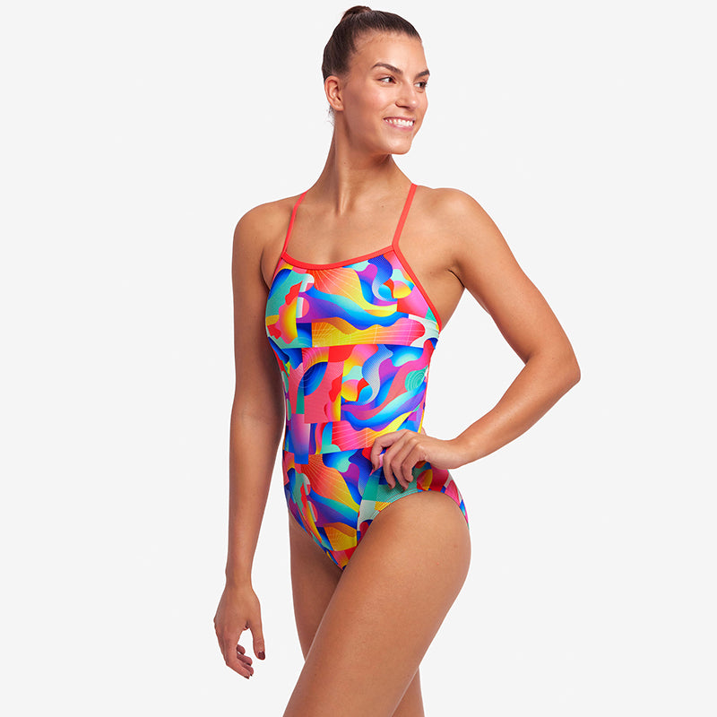 Funkita - Radar Rage - Ladies Single Strap One Piece