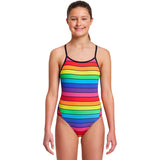 Funkita - Rainbow Racer - Girls Diamond Back One Piece
