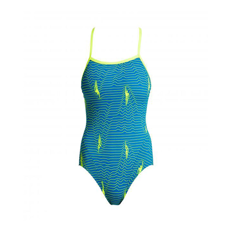Funkita - Ripple Effect - Girls Single Strap One Piece