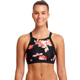 Funkita - Rose Garden - Ladies Hi Light Swim Top