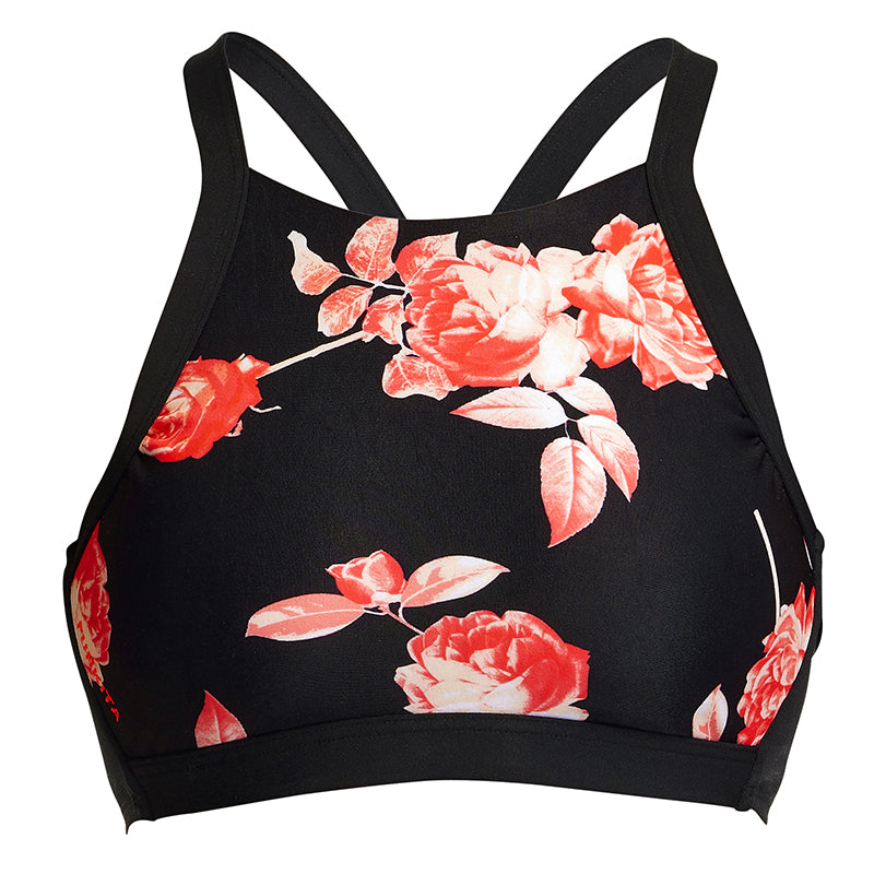 Funkita - Rose Garden - Ladies Hi Light Swim Top