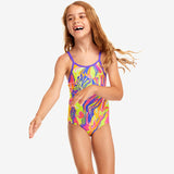 Funkita - Run Wild - Toddlers Girls Printed One Piece