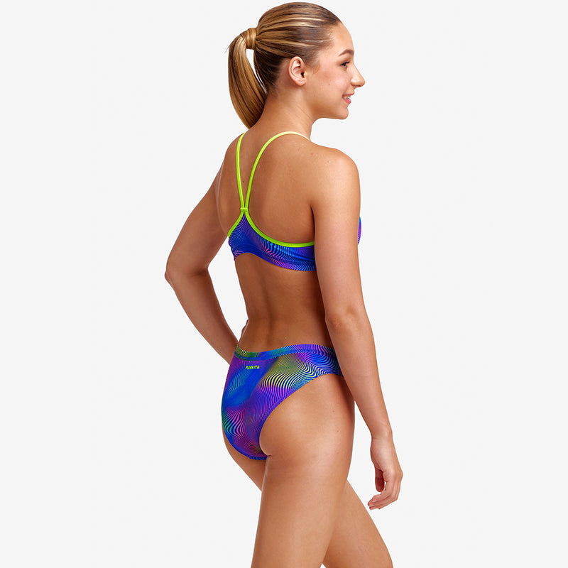 Funkita - Screen Time - Girls Racerback Two Piece