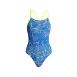 Funkita - Sea Salt - Girls Diamond Back One Piece