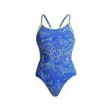 Funkita - Sea Salt - Ladies Diamond Back One Piece