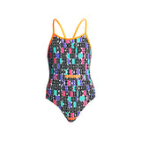 Funkita - Secret Code - Girls Diamond Back One Piece