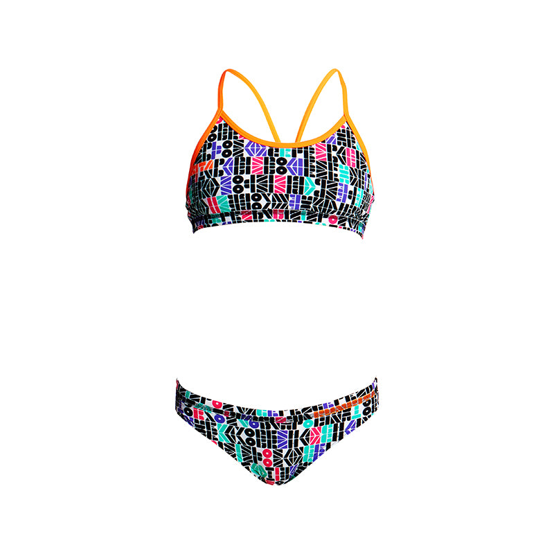 Funkita - Secret Code - Girls Racerback Two Piece