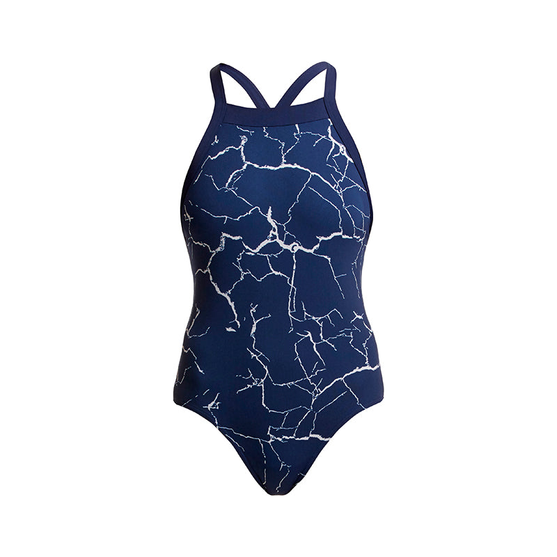 Funkita - Silver Lining - Ladies Sky Hi One Piece