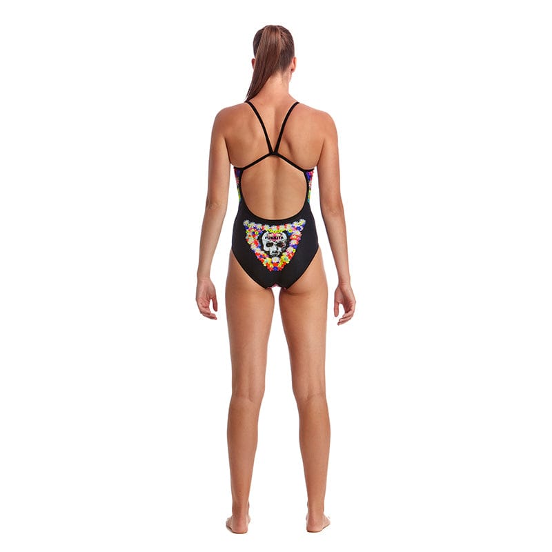 Funkita - Skull Garden - Ladies Single Strap One Piece