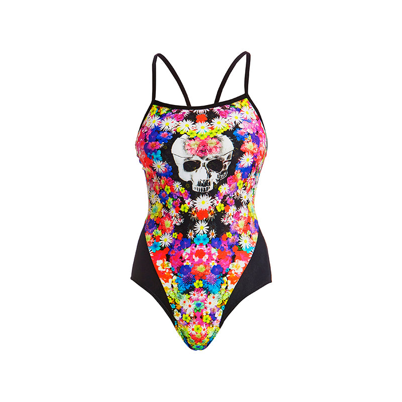 Funkita - Skull Garden - Ladies Single Strap One Piece
