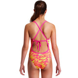 Funkita - Snow Caps - Girls Tie Me Tight One Piece