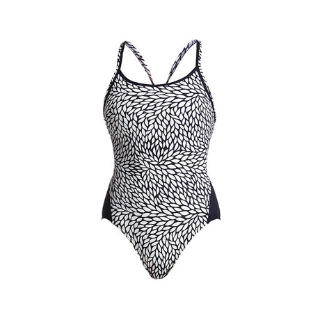 Funkita - Snow Leaf - Ladies Diamond Back One Piece