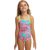 Funkita - Snuggle Pie - Toddler Girls Swim Steady Tankini & Brief