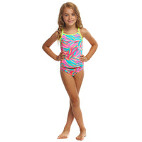 Funkita - Snuggle Pie - Toddler Girls Swim Steady Tankini & Brief
