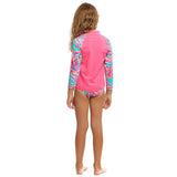 Funkita - Snuggle Pie - Toddler Girls Zippy Rash Vest