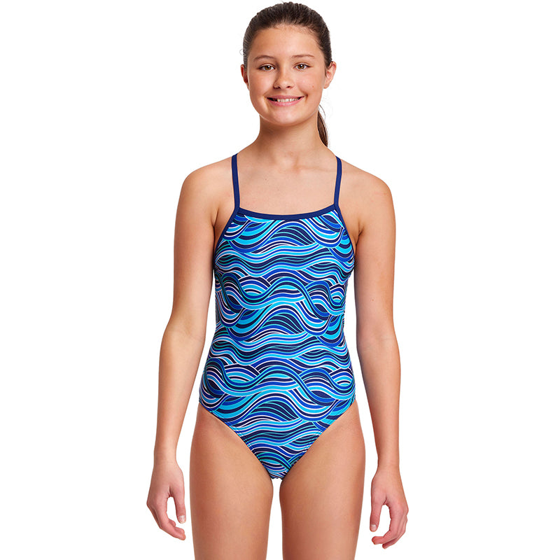 Funkita - So Swell - Girls Eco Strapped In One Piece