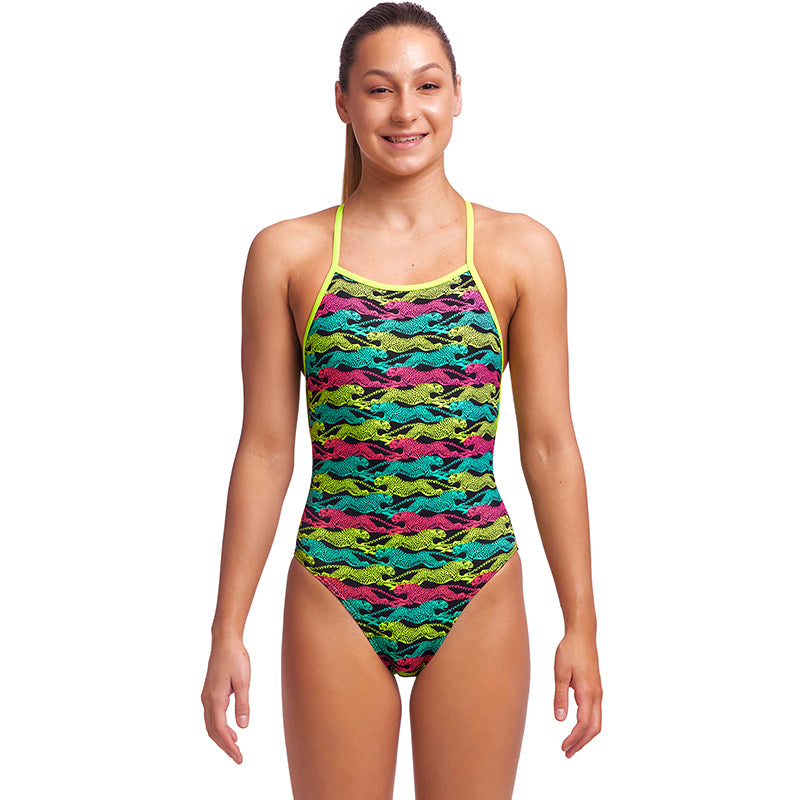 Funkita - Speed Cheat - Girls Eco Strapped In One Piece