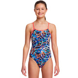 Funkita - Spin Doctor - Girls Diamond Back One Piece