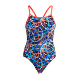 Funkita - Spin Doctor - Girls Diamond Back One Piece