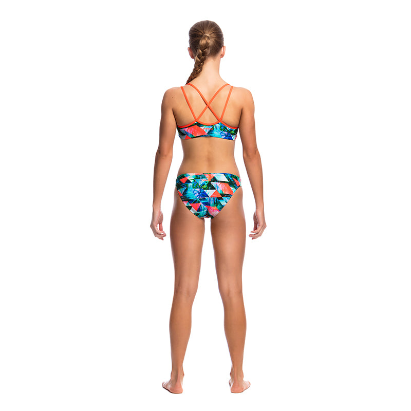 Funkita - Split Scene - Girls Criss Cross Two Piece