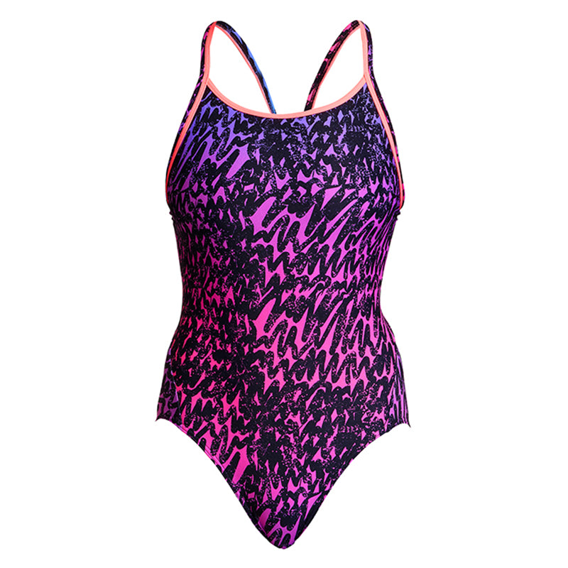 Funkita - Spray Cool - Ladies Diamond Back One Piece