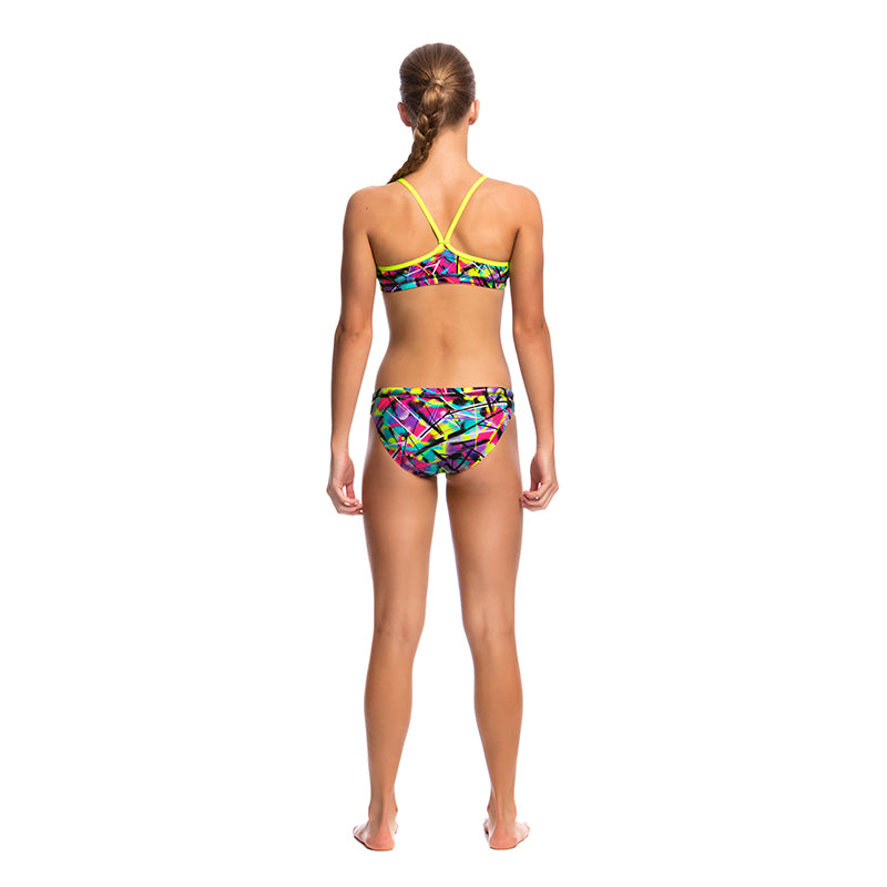 Funkita - Spray On - Girls Racerback Two Piece