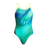 Funkita - Steamy Nights - Girls Diamond Back One Piece