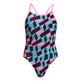 Funkita - Step Up - Girls Diamond Back One Piece