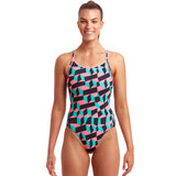 Funkita - Step Up - Ladies Diamond Back One Piece