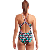 Funkita - Step Up - Ladies Diamond Back One Piece