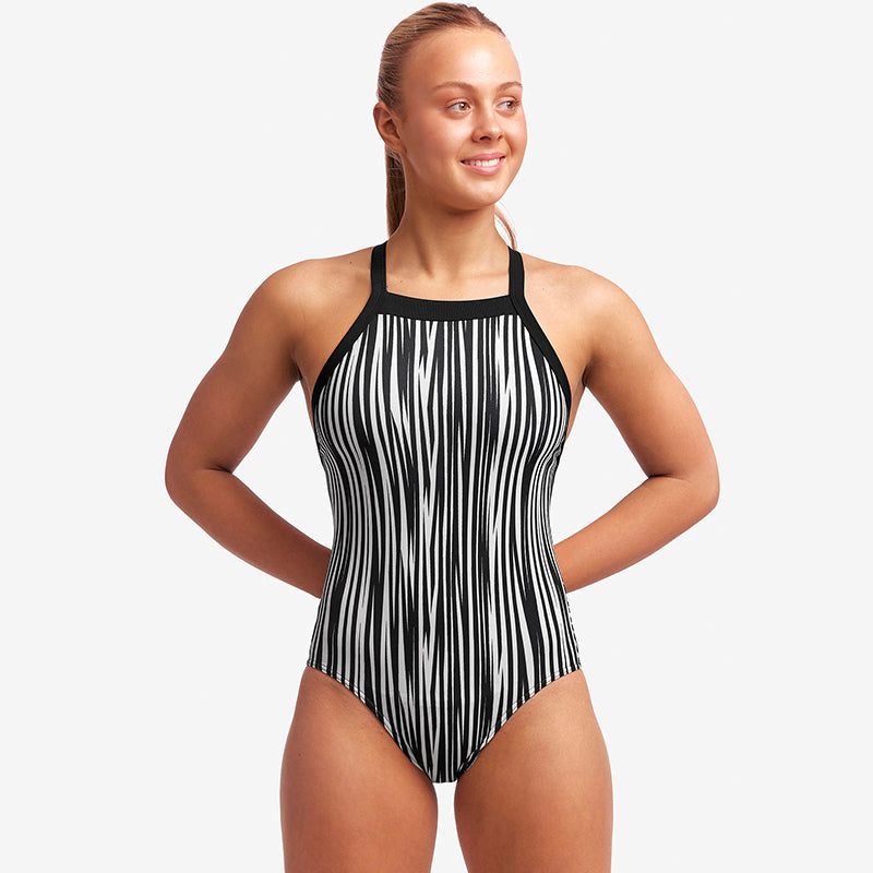 Funkita - Stick Stack - Ladies Sky Hi One Piece