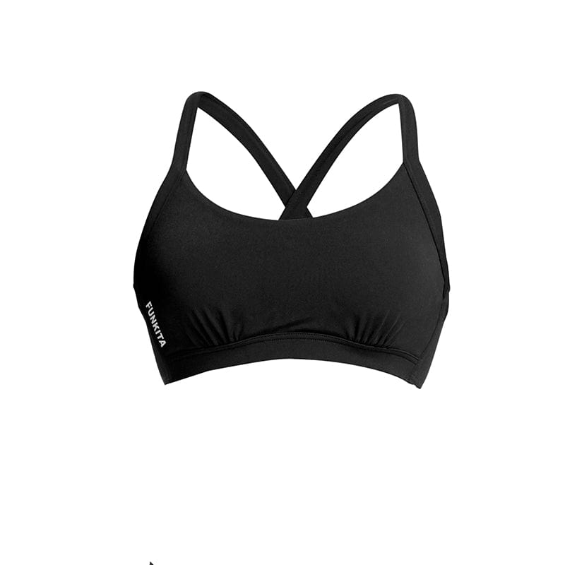 Funkita - Still Black - Ladies Hold Steady Crop Top