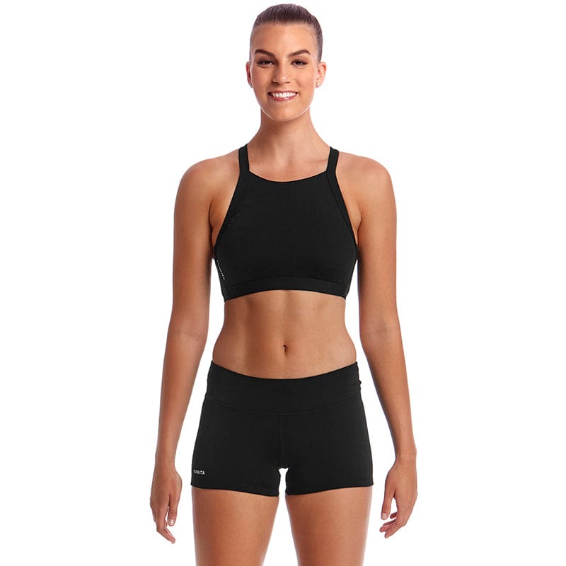 Funkita - Still Black - Ladies Swim Boy Leg Brief