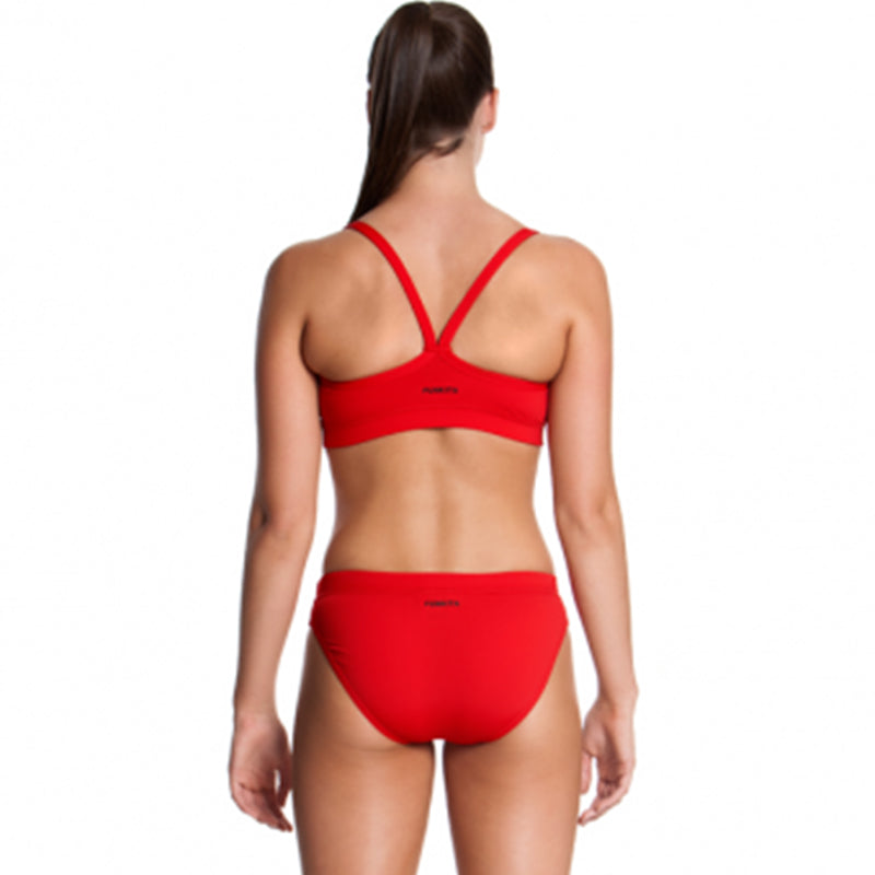 Funkita - Still Red - Ladies Bikini Sports Brief