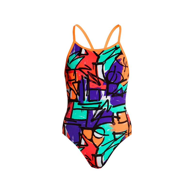 Funkita - Street Beat - Girls Diamond Back One Piece