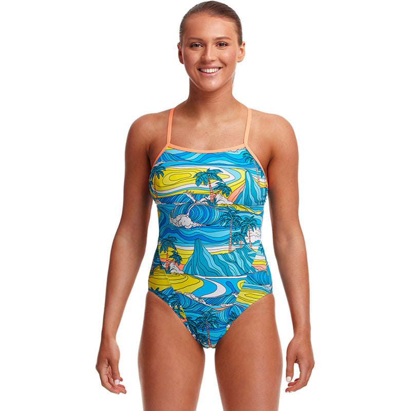 Funkita - Summer Bay - Ladies Eco Single Strap One Piece