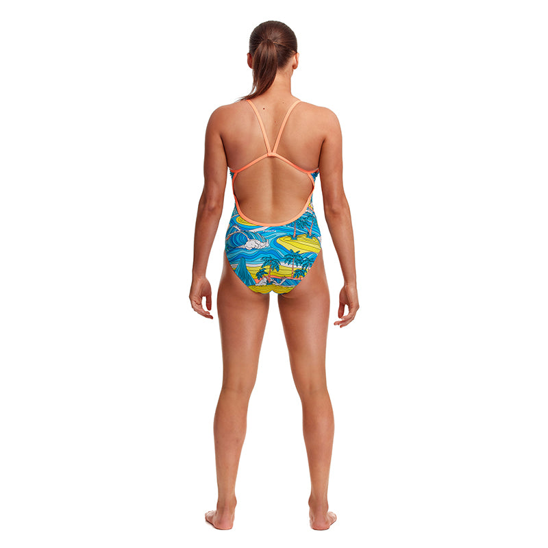 Funkita - Summer Bay - Ladies Eco Single Strap One Piece