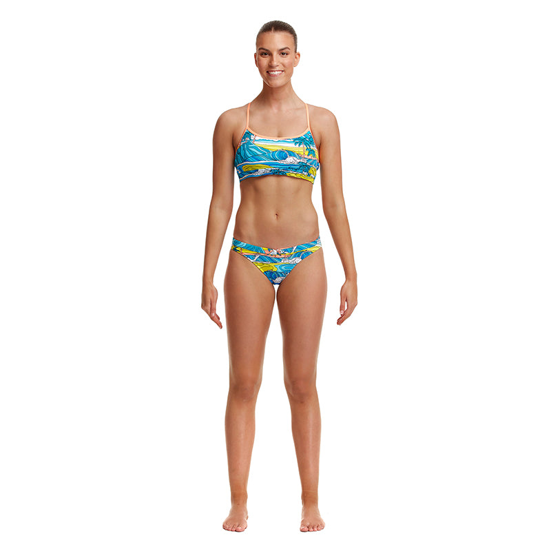 Funkita - Summer Bay - Ladies Eco Swim Crop Top