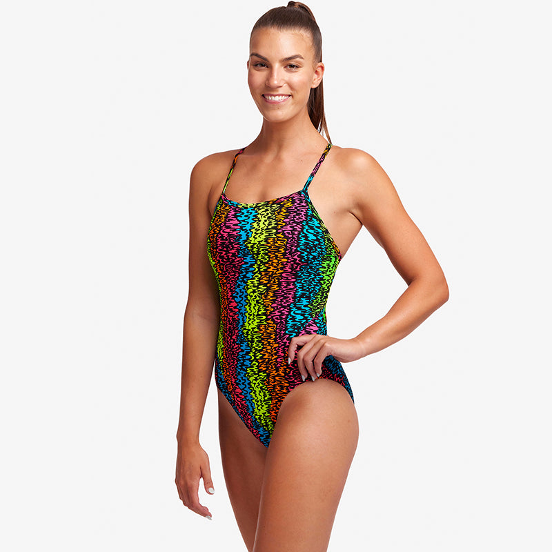 Funkita - Sunset West - Ladies Eco Single Strap One Piece