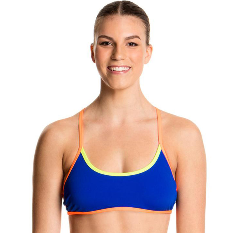 Funkita - Surf Sunset - Ladies Tie Down Bikini Top