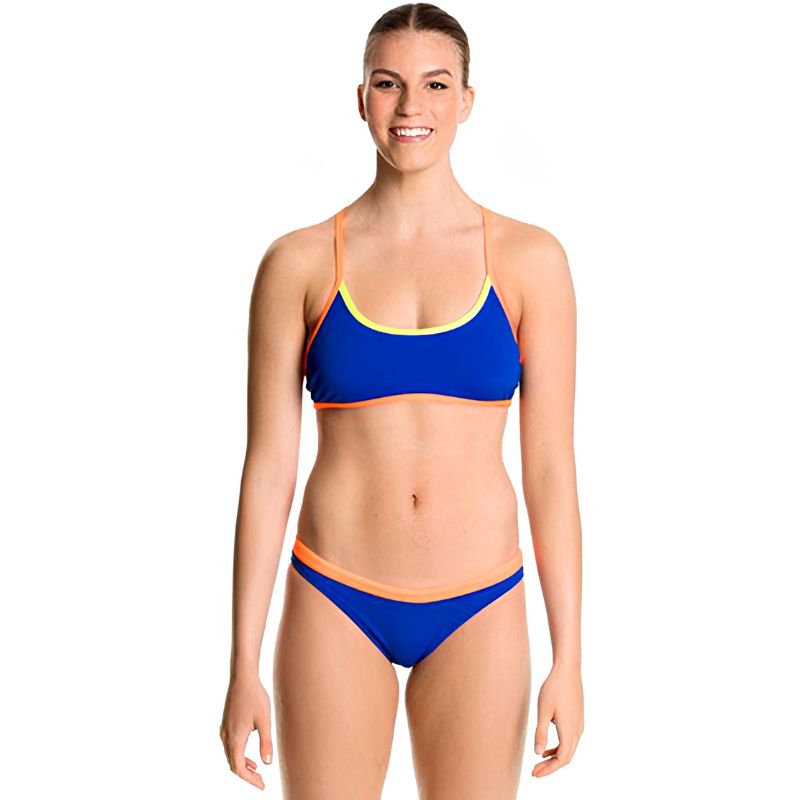 Funkita - Surf Sunset - Ladies Tie Down Bikini Top