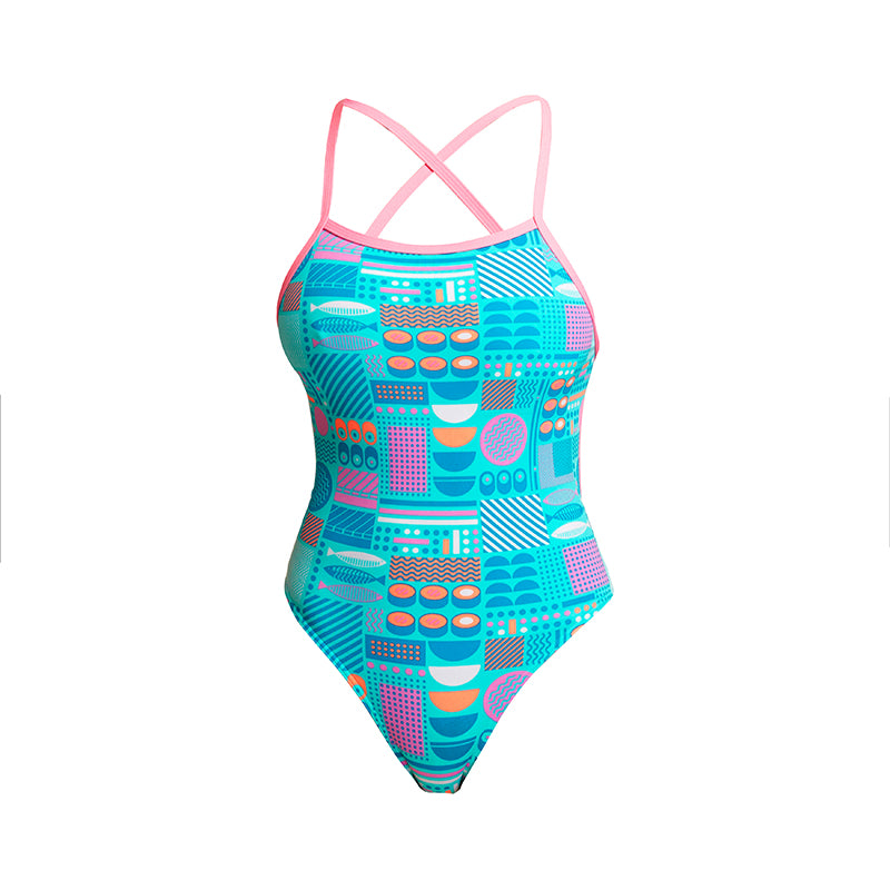 Funkita - Sushi Smooshy - Ladies Tie Me Tight One Piece