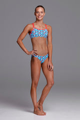 Funkita - Swallowed Up - Girls Criss Cross Two Piece