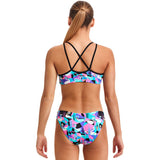 Funkita - Swan Around - Girls Eco Criss Cross Two Piece